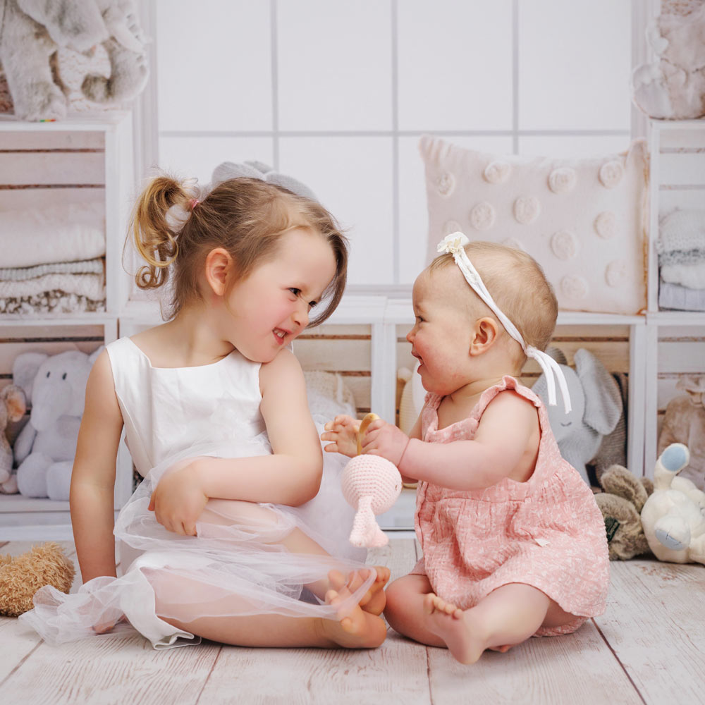 Sitting baby portrait sessions. Crawley baby portraits in Sussex